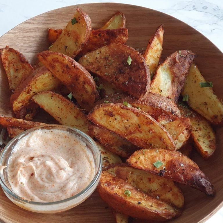 Spicy Cajun Mini Potato Wedges