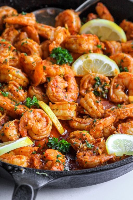 Spicy Cajun Shrimp Scampi
