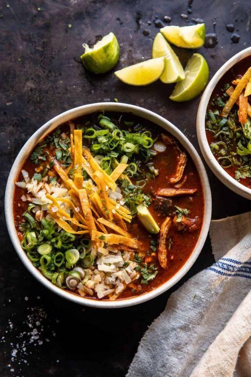 Spicy Chipotle Chicken Tortilla Soup