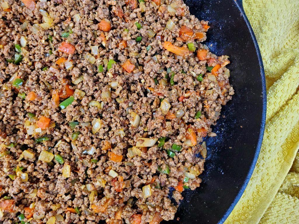 Spicy Ground Beef Stroganoff with Jalapeños