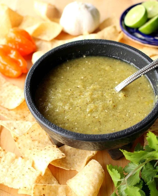 Spicy Habanero Salsa Verde