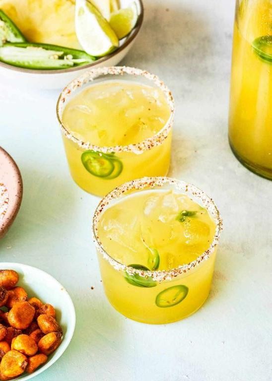 Spicy Jalapeño Pineapple Margarita