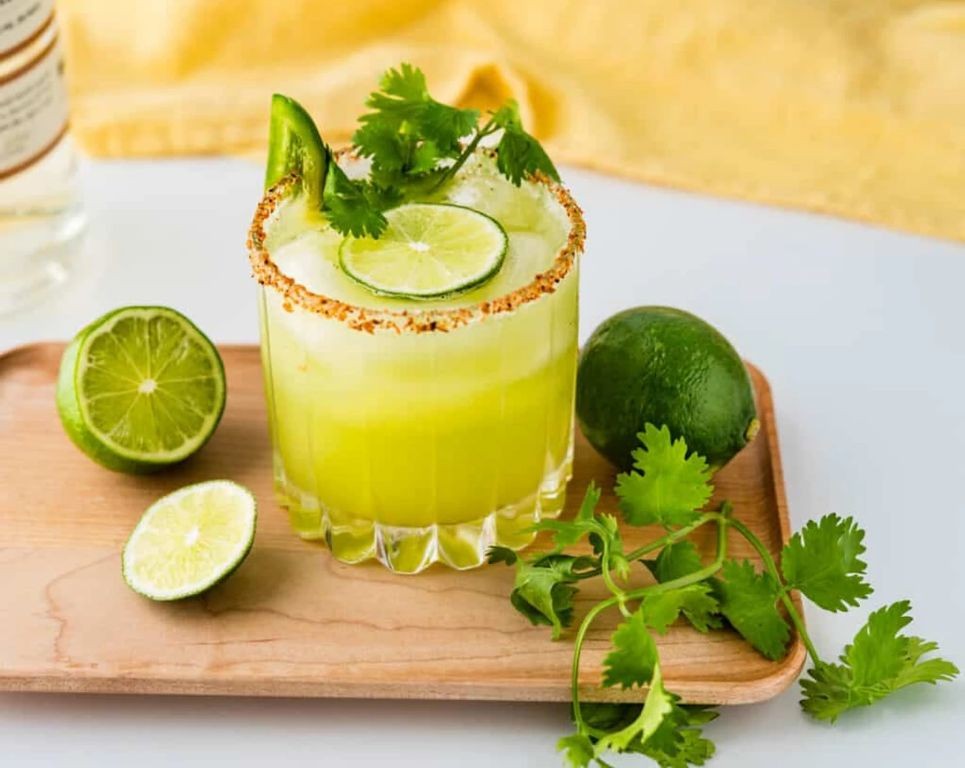 Spicy Kiwi Lime Margarita