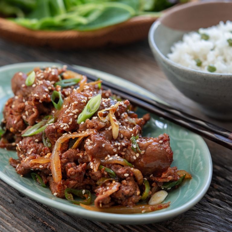 Spicy Korean BBQ Pork Picnic