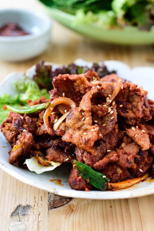 Spicy Korean Pork Belly (Dwaeji Bulgogi)