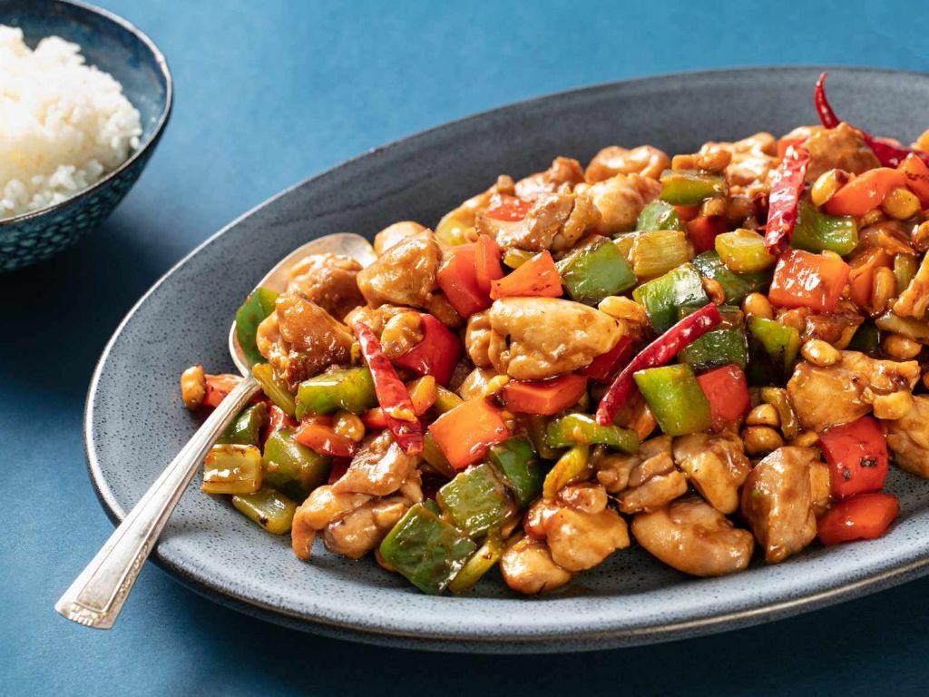 Spicy Kung Pao Chicken Stir-Fry
