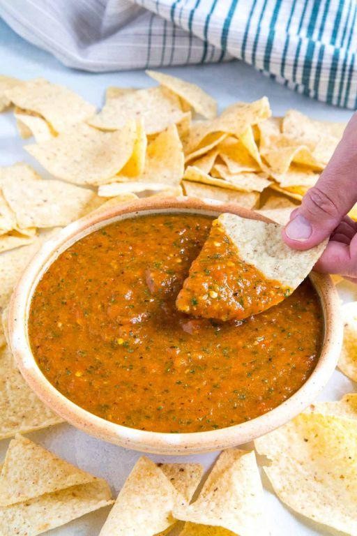 Spicy Mango Habanero Salsa