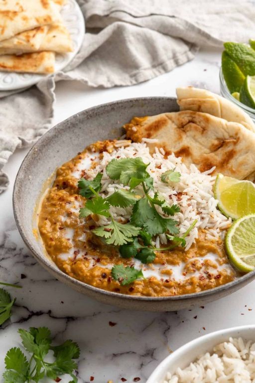 Spicy One Pot Vegan Lentil Curry