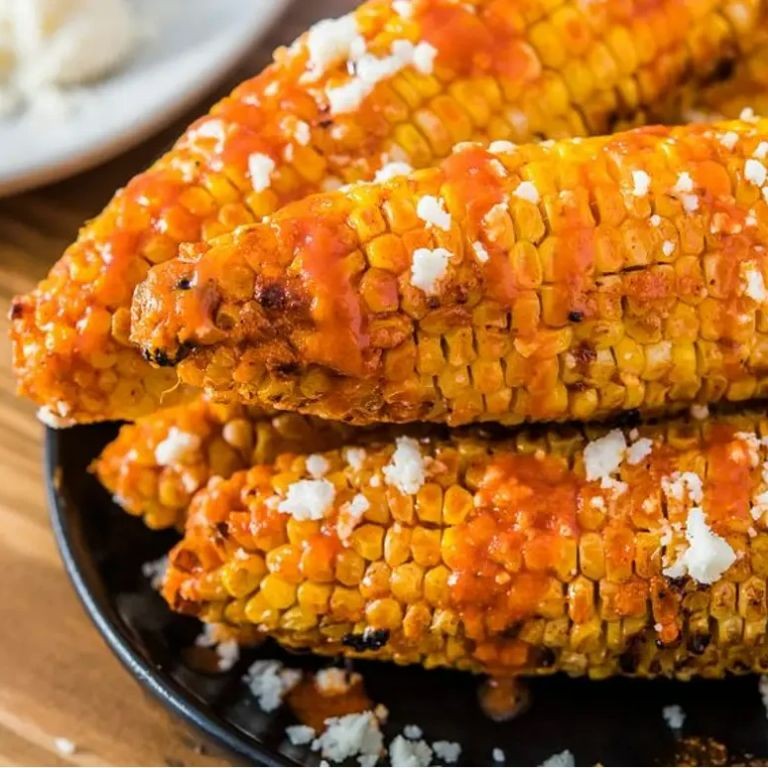Spicy Roasted Corn on the Cob