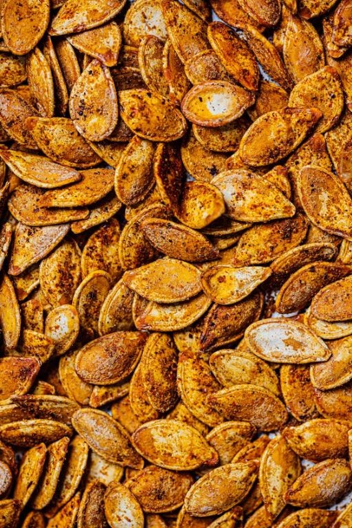 Spicy Roasted Pumpkin Seeds