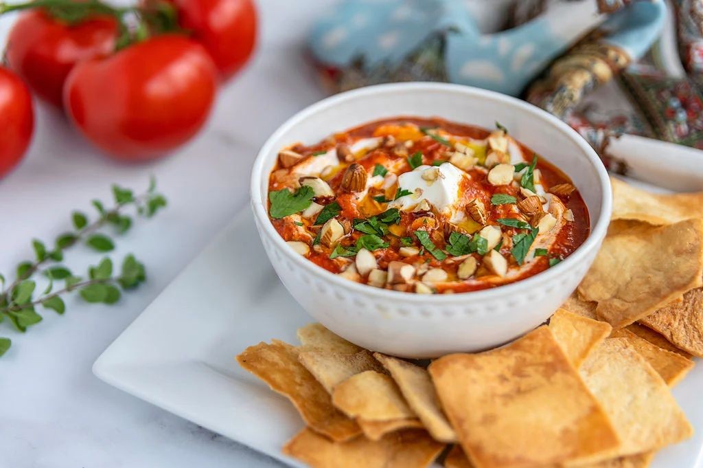 Spicy Romesco Sauce with Calabrian Chilies