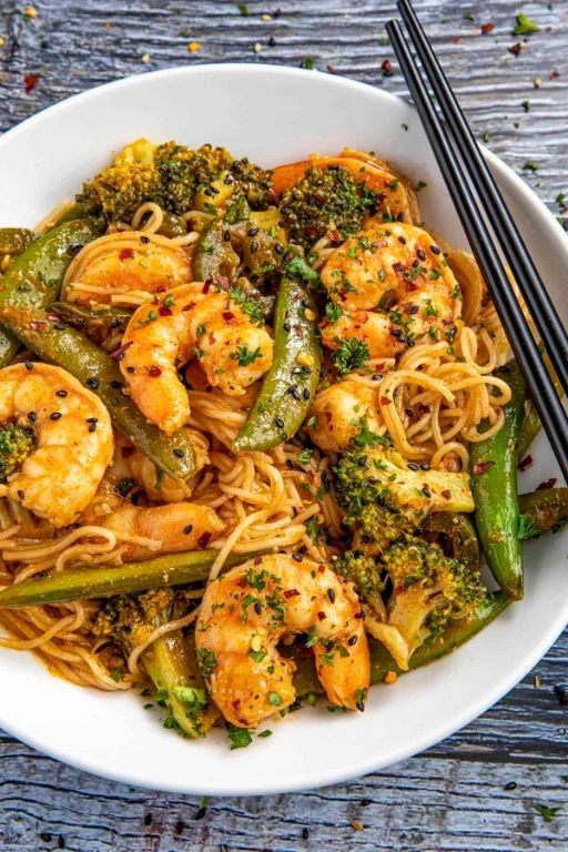 Spicy Shrimp Stir-Fry