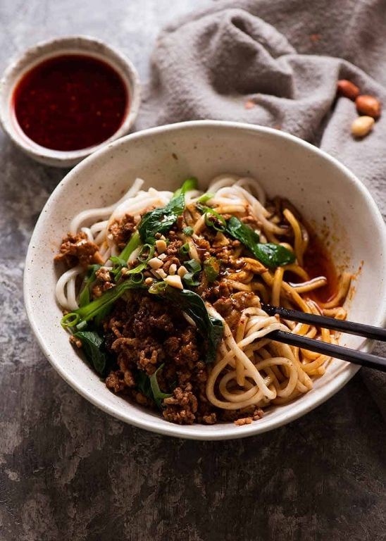 Spicy Sichuan Dan Dan Noodles