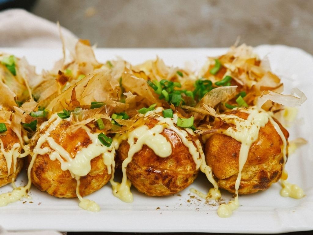 Spicy Sriracha Takoyaki