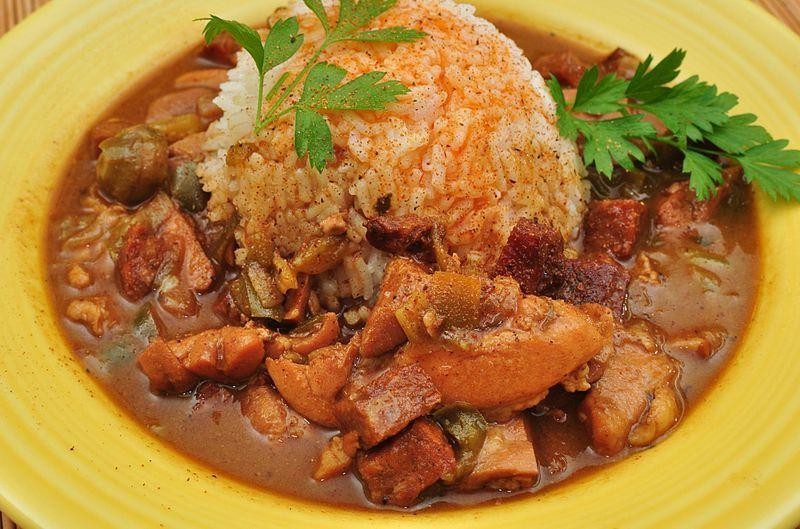 Spicy Turkey Neck Gumbo with Okra