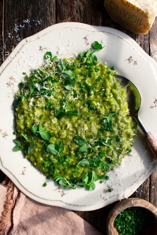Spring Pea Risotto