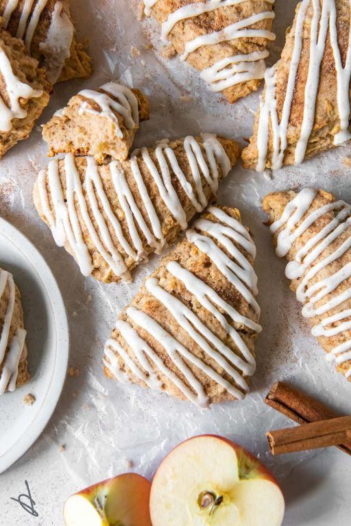 Starbucks Copycat Apple Cinnamon Scones