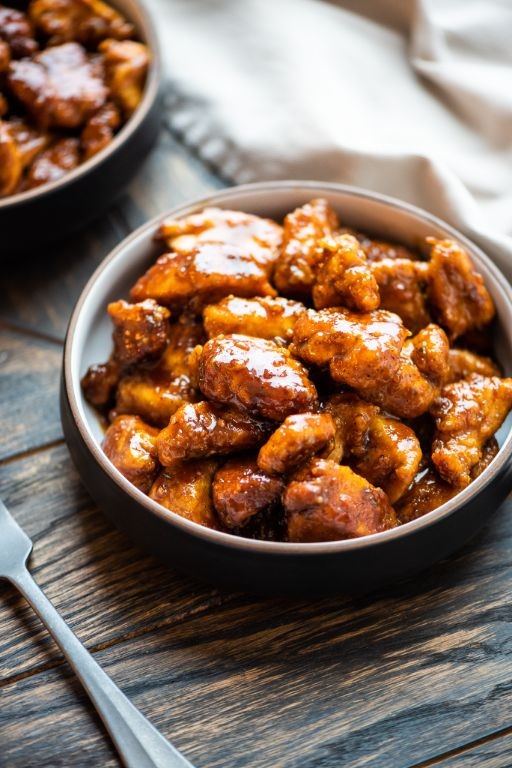 Sticky Teriyaki Chicken Breast Bites