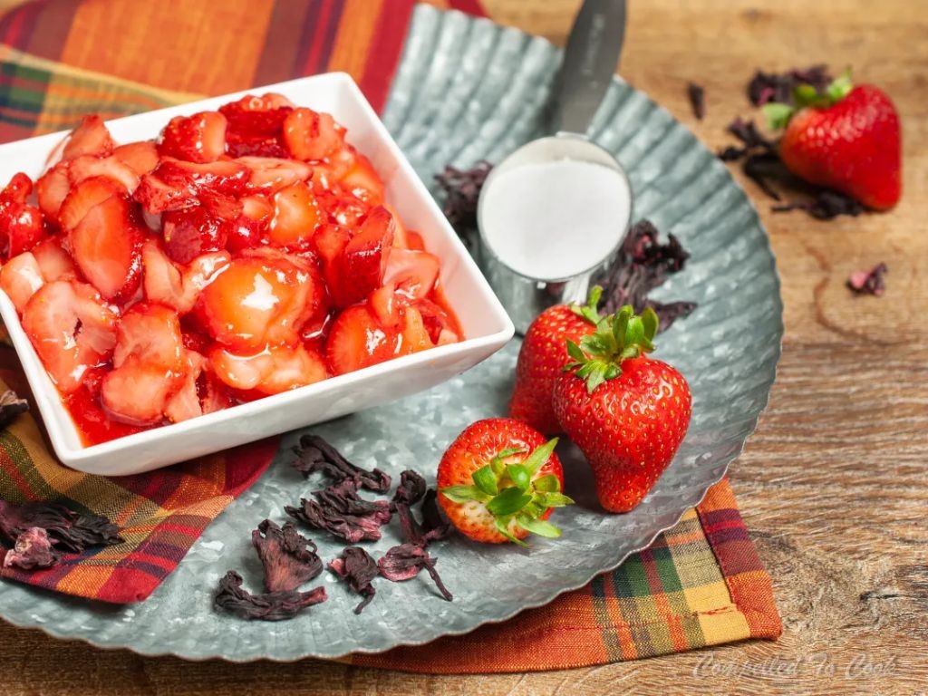 Strawberry Infused Syrup