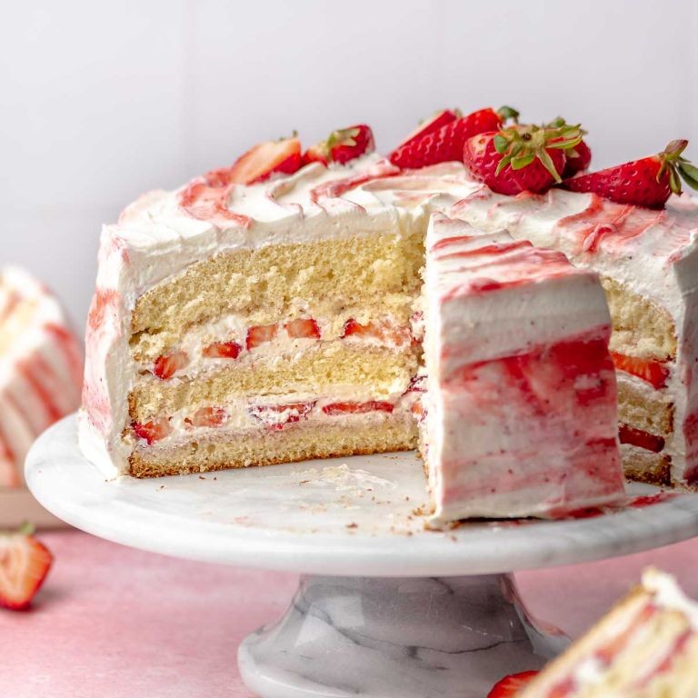 Strawberry Shortcake Birthday Dessert