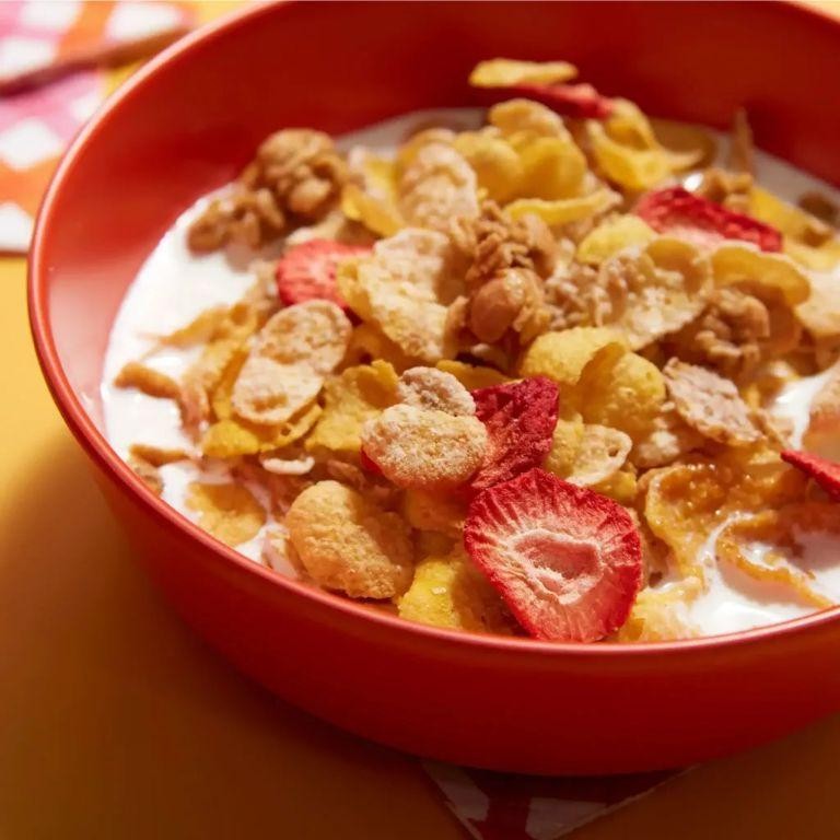 Strawberry and Oatmeal Cereal Blend
