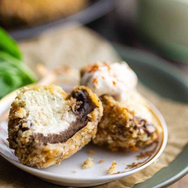 Stuffed Mushrooms with Garlic Herb Cream Cheese