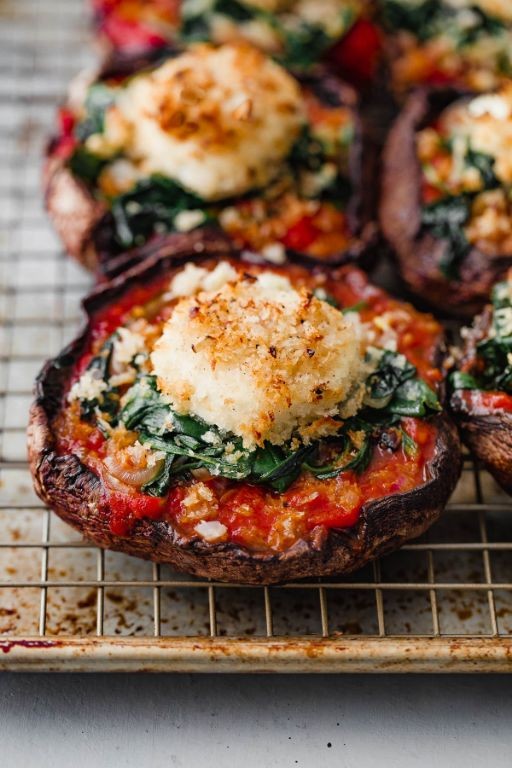 Stuffed Portobello Mushrooms