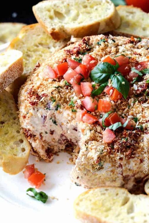 Sun-Dried Tomato and Basil Cheese Ball