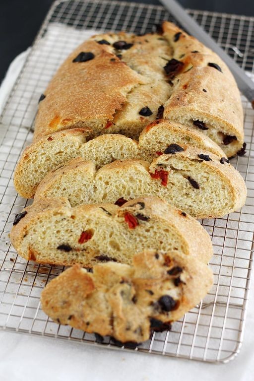 Sun-Dried Tomato and Olive Bread