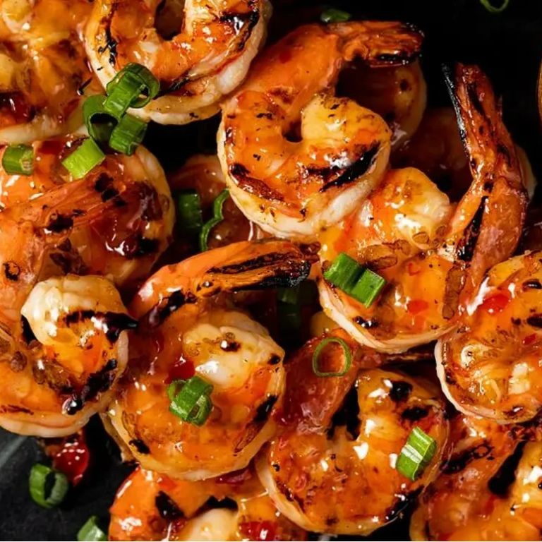 Sweet Chili Batter Shrimp with Honey Glaze