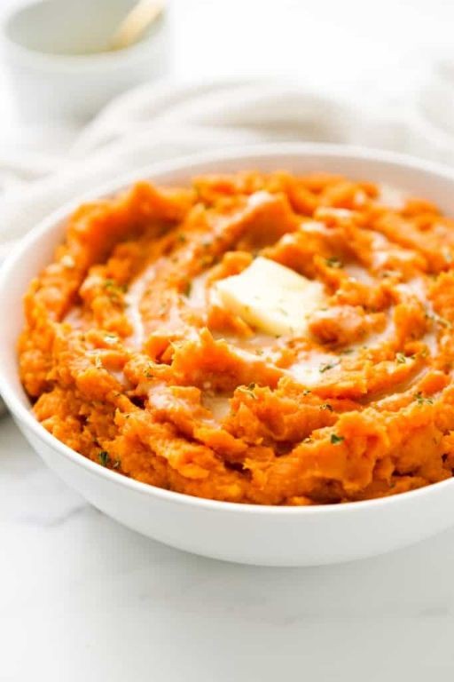 Sweet Potato Puree with Cinnamon