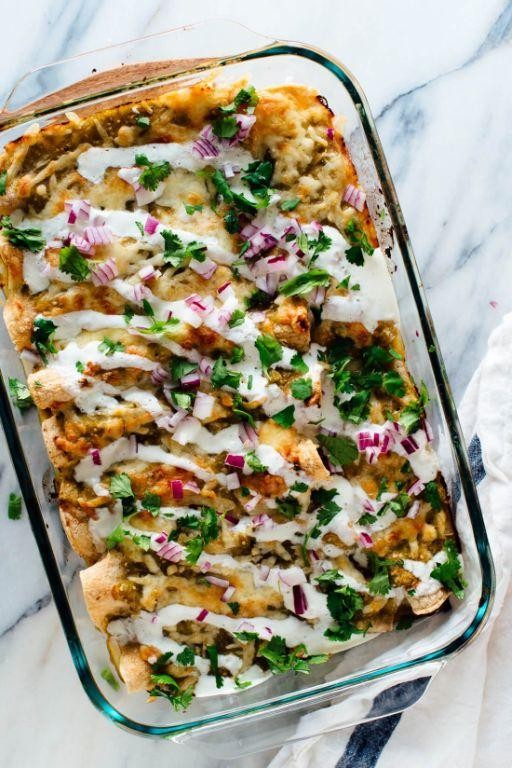 Sweet Potato and Black Bean Enchiladas