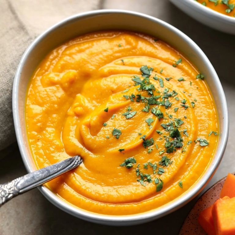 Sweet Potato and Butternut Squash Soup