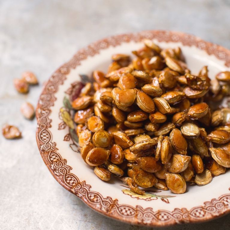Sweet and Salty Pumpkin Seeds