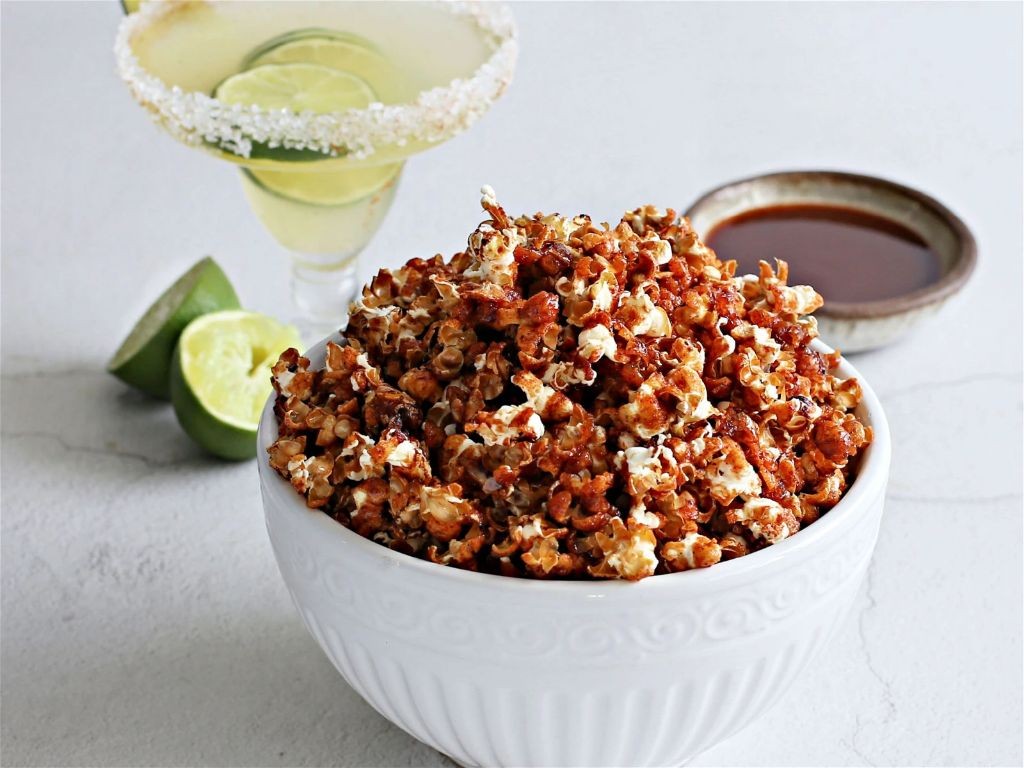 Sweet and Spicy Chamoy Popcorn