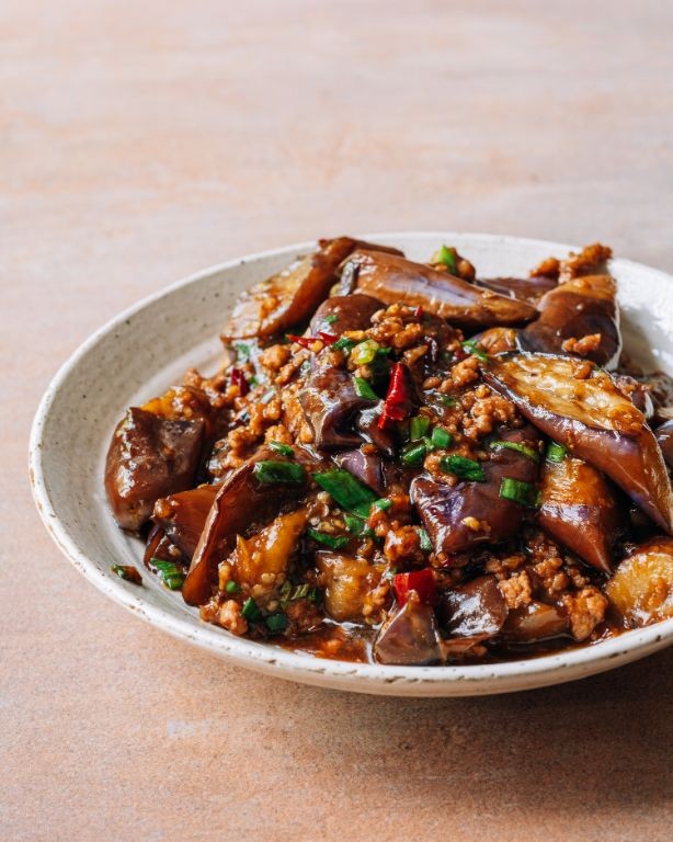 Szechuan Eggplant with Garlic Sauce