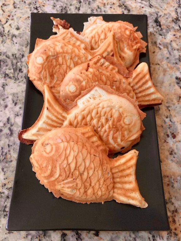 Taiyaki (Fish-Shaped Pancakes)