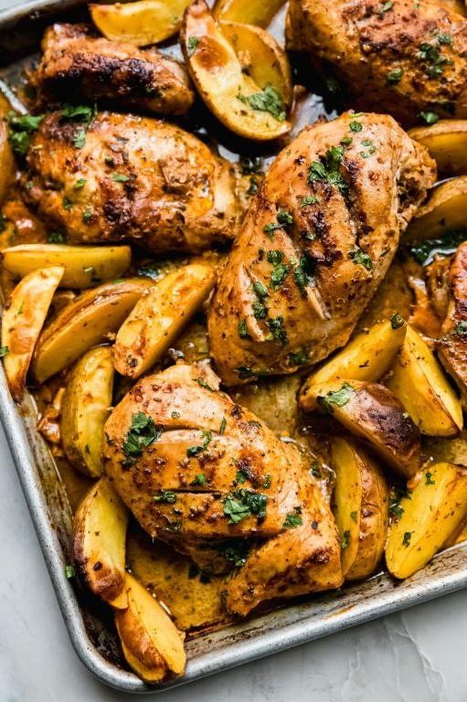 Tandoori Chicken and Potato Bake