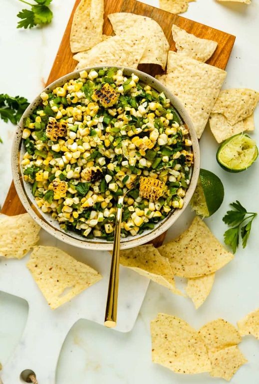 Tangy Qdoba Corn Salsa