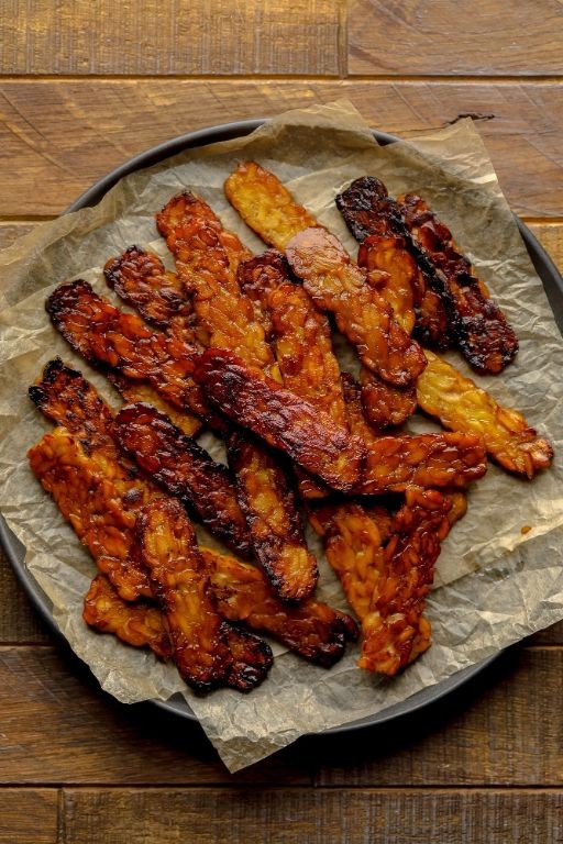 Tempeh Bacon Strips
