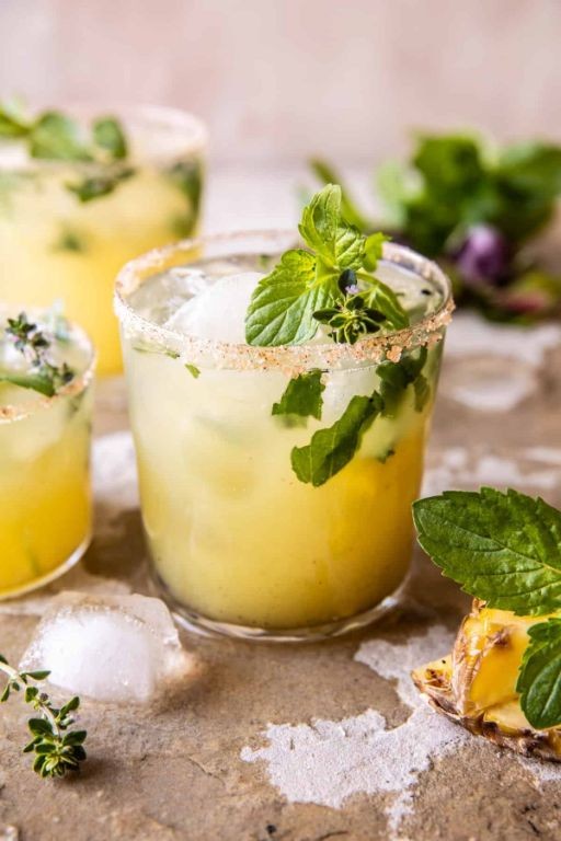 Tequila Infused with Serrano Peppers Margarita