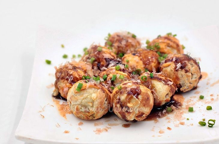 Teriyaki Chicken Takoyaki