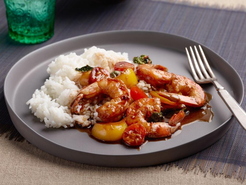 Thai Basil Shrimp Stir-Fry