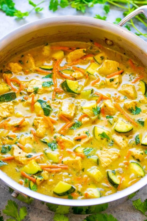 Thai Green Curry with Coconut Milk