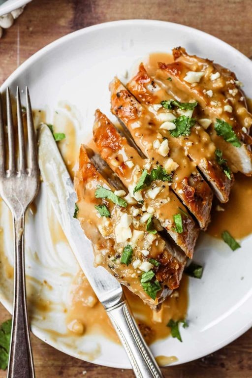 Thai Peanut Pork Tenderloin