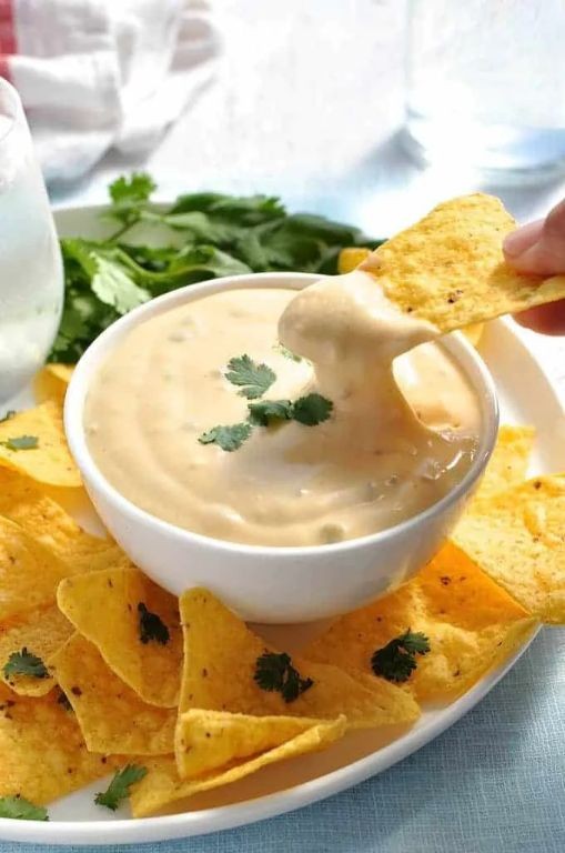 Three-Cheese Nacho Dip