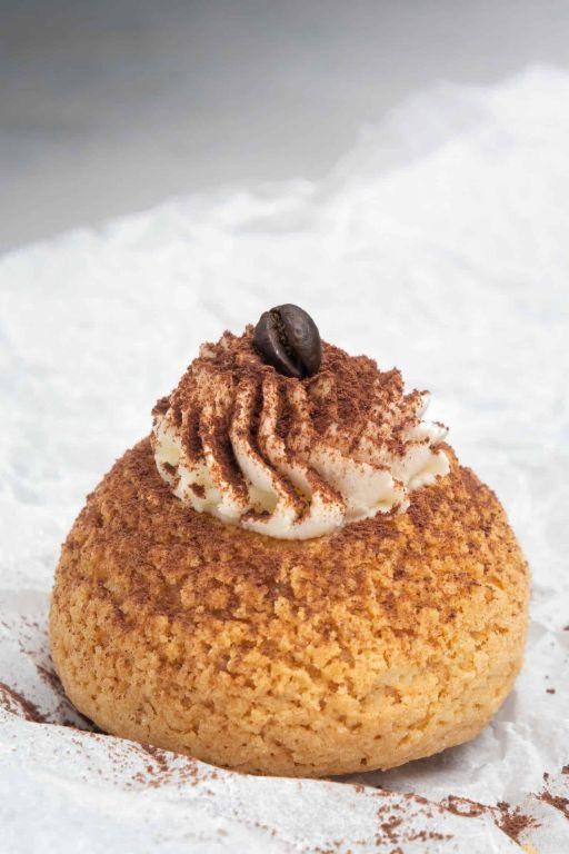 Tiramisu-Inspired Cream Puffs