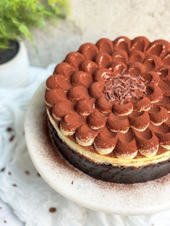 Tiramisu-Inspired Philadelphia Cheesecake Filling