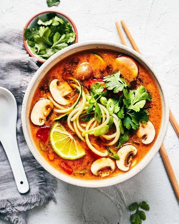Tom Yum Vegetarian Ramen