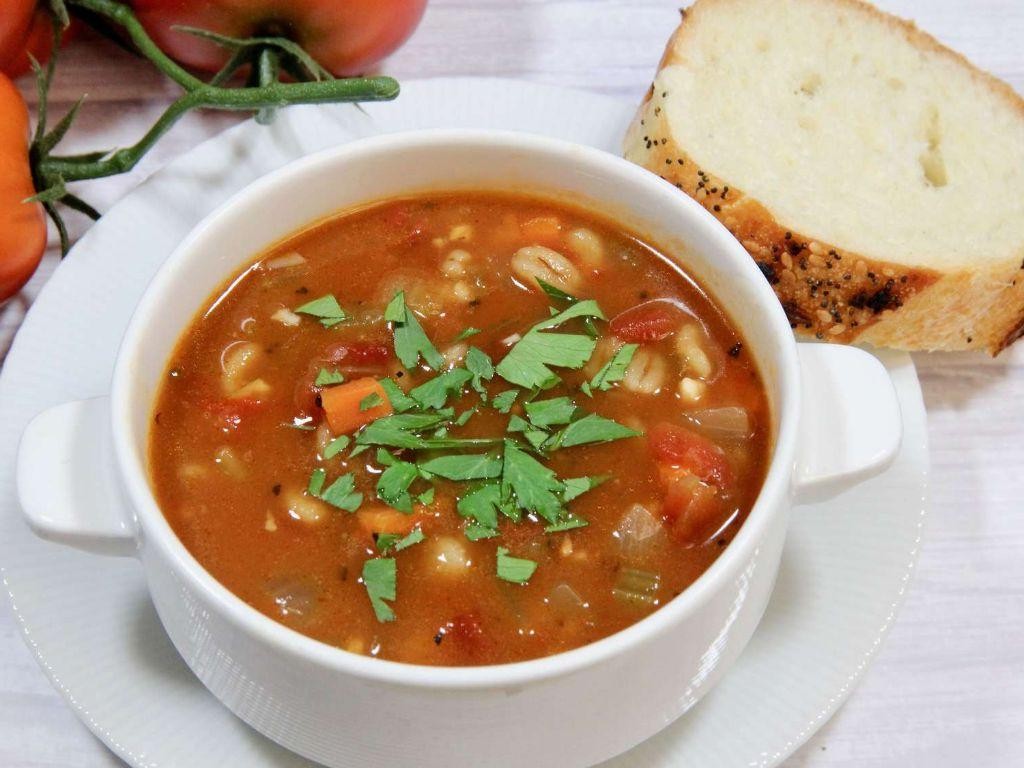 Tomato and Barley Soup